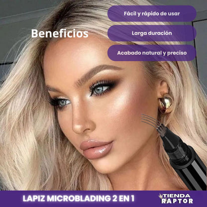 LAPIZ MICROBLADING 2 EN 1 ¡OFERTA 50% OFF!